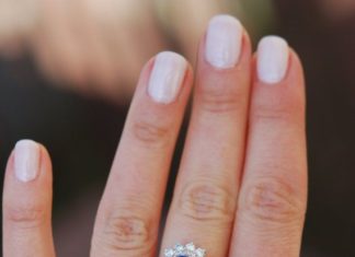 Luxury Jewelry 2017/2018 : Sapphire Engagement Ring Blue sapphire 18k White Gold Diamond ring Oval Sapphire Ring