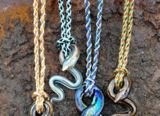 Luxury Jewelry 2017/2018 : Serpent de verre Kumihimo tresse Mini Kit de par AllThingsKumihimo…
