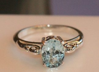 Luxury Jewelry 2017/2018 : Swiss Blue Topaz Twig Ring Alternative Engagement Ring Sterling Silver Botanical… | Vintage Jewelry