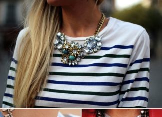 Luxury Jewelry 2017/2018 : Tees + statement necklaces….