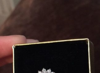 Luxury Jewelry 2017/2018 : Vintage 14K White Gold Opal and Diamond Halo by OldTimeSparkle