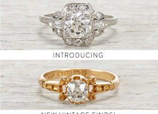 Luxury Jewelry 2017/2018 : Vintage Engagement Rings – Erstwhile…