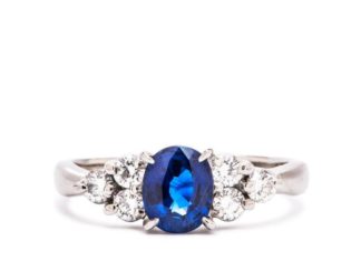 Luxury Jewelry 2017/2018 : Vintage Sapphire Engagement Ring | Decatur, Modern Era. This website has amazing…