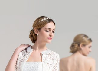 Short Wedding Dresses : A-Line/Princess Strapless Tea-Length Lace Wedding Dress #jjshouse…