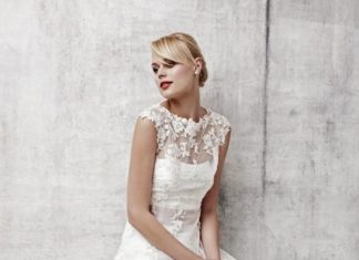 Short Wedding Dresses : Benjamin Roberts Cezanne 2352 Bridal Dress – Short – Benjamin Roberts Wedding Dr…