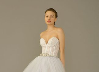 Short Wedding Dresses : Hi-Low Gown by The Louvre Bridal – The Wedding Dress – SingaporeBrides…