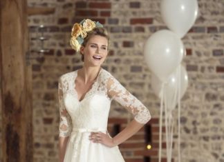 Short Wedding Dresses : Ideas 50s Inspired Wedding Dresses tea length wedding dresses 50s short dress fa…