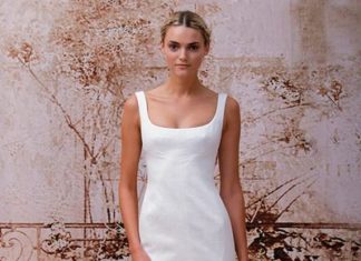 Short Wedding Dresses : Monique Lhuillier