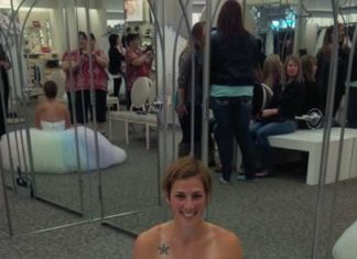 Short Wedding Dresses : MTCoffins pastel tulle skirt under a wedding gown!…