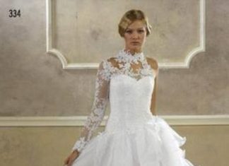 Short Wedding Dresses : Robe de mariee courte devant