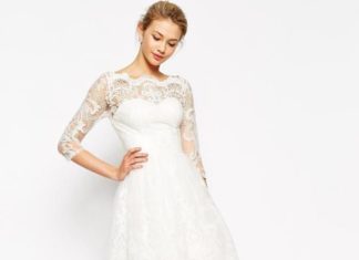 Short Wedding Dresses : SUKIENKA PRINCESKA KORONKA ŚLUB CYWILNY R 40