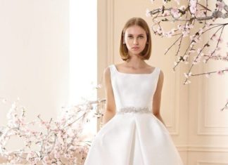 Short Wedding Dresses : Vestidos de novia para una boda civil
