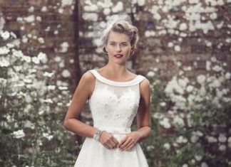 Short Wedding Dresses : View our range of affordable tea length wedding dresses from Brighton Belle. Fea…