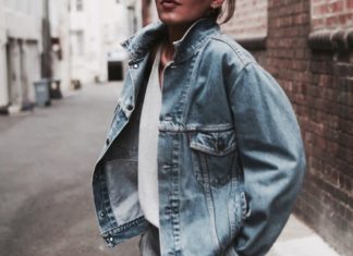 Street Style : streetstyleplatform:
Denim Jacket