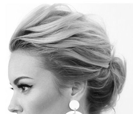 Trendy Hair Style : 18 Quick and Simple Updo Hairstyles for Medium Hair – PoPular Haircuts
