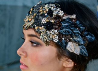 Trendy Hair Style : A UK Asian Wedding Blog: Swoon Worthy ~ Doloris Petunia’s Bridal Head Dress/Necklace/Cuff