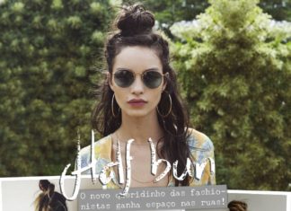 Trendy Hair Style : Arquivo » Half bun: o penteado da vez