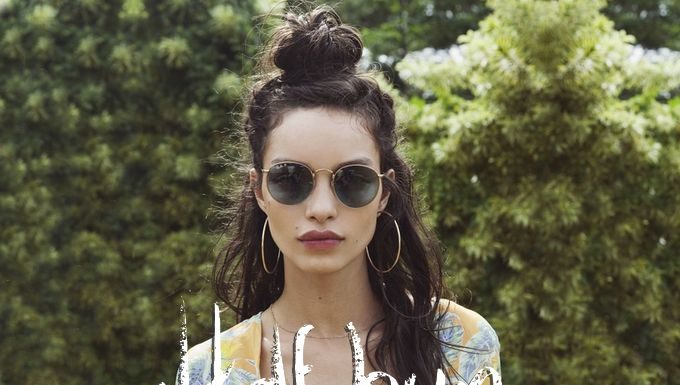 Trendy Hair Style : Arquivo » Half bun: o penteado da vez