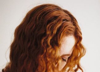 Trendy Hair Style : Curly red hair…