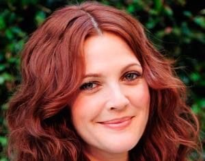 Trendy Hair Style : Drew Barrymore & The On Trend Red Hair