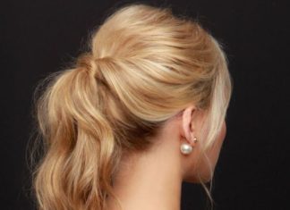 Trendy Hair Style : Gorgeous Party Ponytail