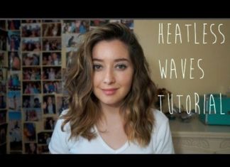 Trendy Hair Style : Heatless Wavy Hair