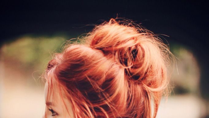 Trendy Hair Style : Her hair color just pops in this picture. Makes me wanna try dyeing my hair this…