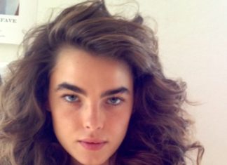 Trendy Hair Style : I adore this look. The big hair, the sharp angles to her eyebrows, and the overa…