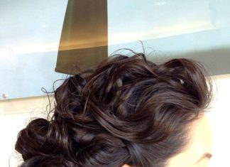 Trendy Hair Style : Lindsay Yamashita’s Updo Hairstyle Tutorial: Photos: TLC