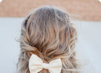 Trendy Hair Style : loose wavy middle long bride hairstyle for fairytale theme wedding with light br…