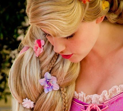 Trendy Hair Style : Rapunzel hair style for very long hair. theonemagazinetre……
