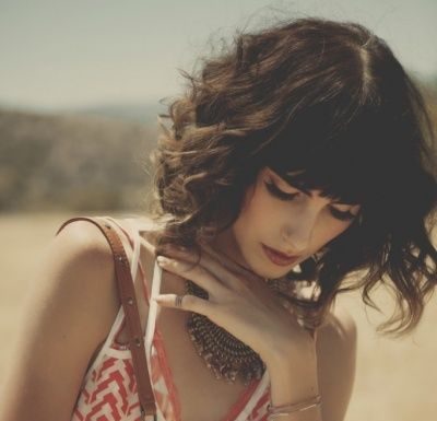 Trendy Hair Style : short curly hair…
