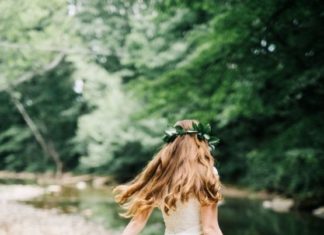 Trendy Wedding Dresses : Simple Yet Beautiful Backyard Wedding by Lauren Love Photography…