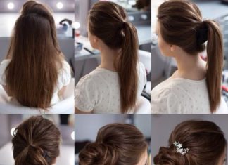 Wedding Hair With Flowers & jewels : Featured Hairstyle: tonyastylist (Tonya Pushkareva) instagram.com/tonyastylist; …