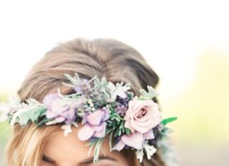 Wedding Hair With Flowers & jewels : 14 gorgeous pastel wedding decor ideas to get you excited for spring, like a sta…