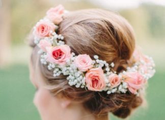 Wedding Hair With Flowers & jewels : 20 Bridal Flower Crowns We Love