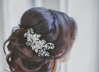 Wedding Hair With Flowers & jewels : 30 Wedding Hairstyles – Romantic Bridal Updos | Wedding Forward