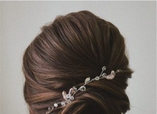 Wedding Hair With Flowers & jewels : …