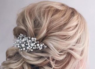 Wedding Hair With Flowers & jewels : 80 Chic Wedding Hair Updos for Elegant Brides
