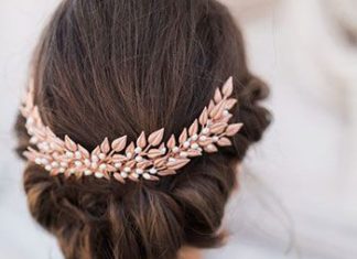 Wedding Hair With Flowers & jewels : Accesorii pentru par – wedding hairstyle glam – Atlas de nunta