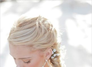 Wedding Hair With Flowers & jewels : Braids – Beautiful Bridal Updos –