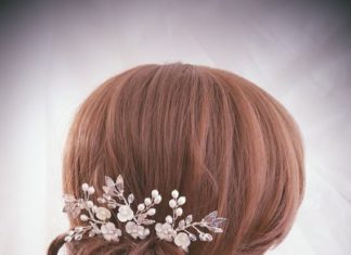 Wedding Hair With Flowers & jewels : Bridal Hair Pin, Wedding Hair Comb, Bridal Comb Set, Silver Hair Accessories, Go…