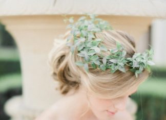 Wedding Hair With Flowers & jewels : Floral Filled Braids You’ll Want to Wear on Your Wedding Day