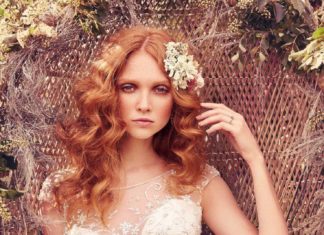 Wedding Hair With Flowers & jewels : From classic styles with a total twist to beyond beautiful beaded detailing, Mag…