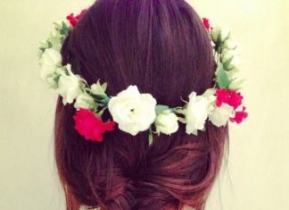 Wedding Hair With Flowers & jewels : Hair…