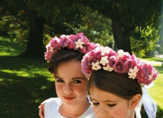Wedding Hair With Flowers & jewels : Isabel Garreton