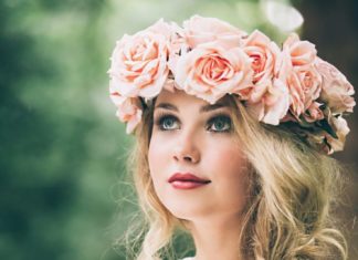 Wedding Hair With Flowers & jewels : Perfect Faux Flower Crowns From Florrie & Eve – Rock My Wedding