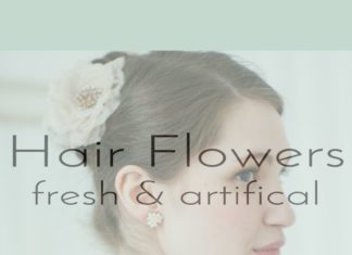 Wedding Hair With Flowers & jewels : Photo: Alexandra Kasper Photography Model: Amelie Bridal Styling: Daniela M. Wei…