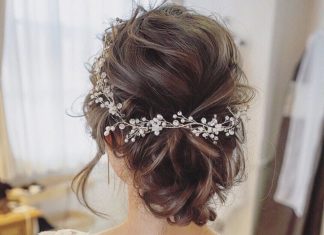 Wedding Hair With Flowers & jewels : Todo para tu #boda y peinado entrando a http://bodaydecoracion.com/productos/#!/…