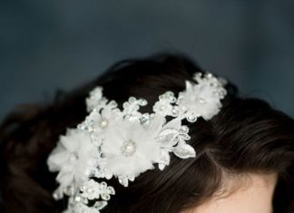 Wedding Hair With Flowers & jewels : WIN!! Celestial Wanderer by Blair Nadeau: 2017 Bridal Adornments Collection…